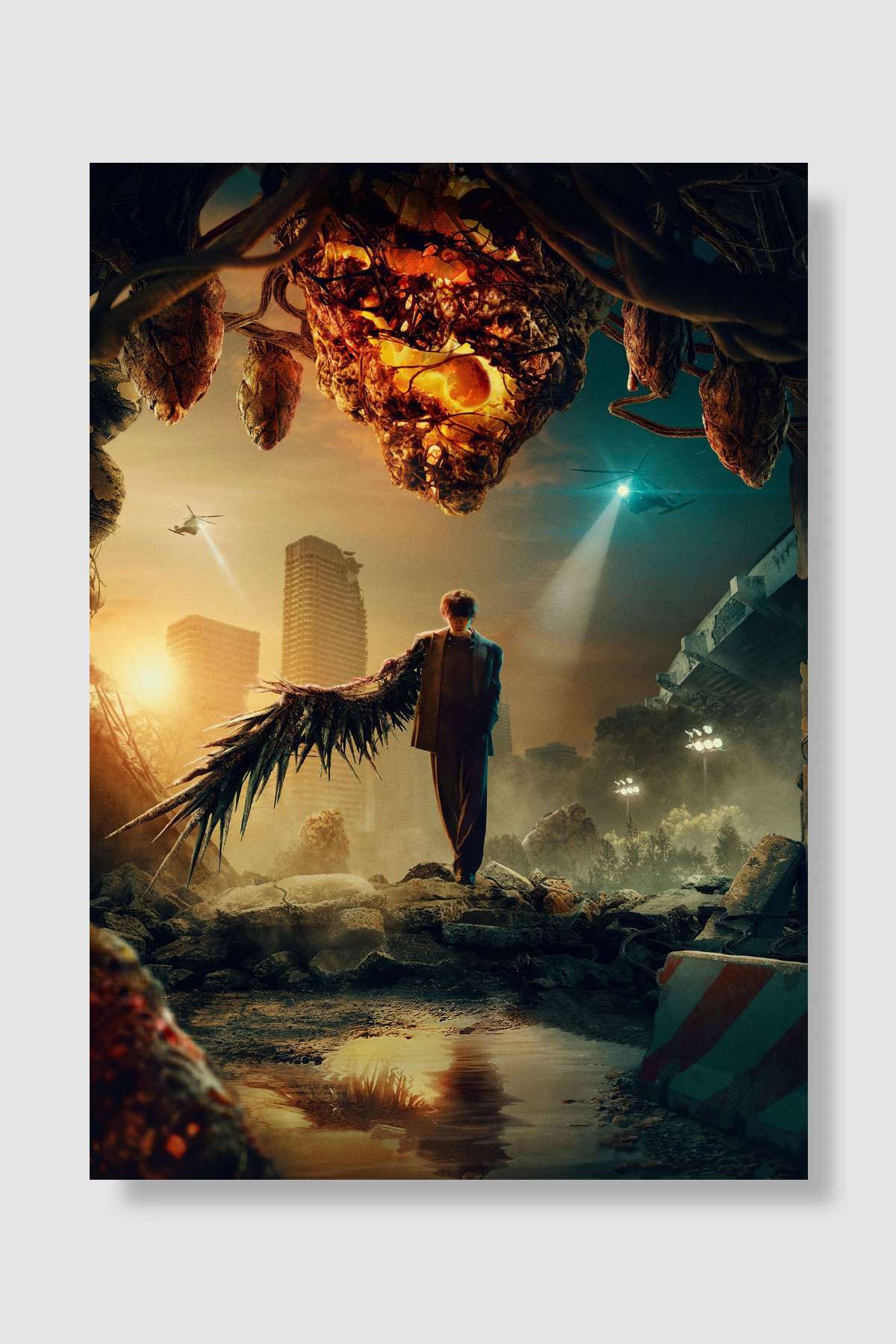 Sweet Home - 스위트홈 Dizi Poster Çerçevesiz Yüksek Kalite Dizi Afiş Duvar Poster
