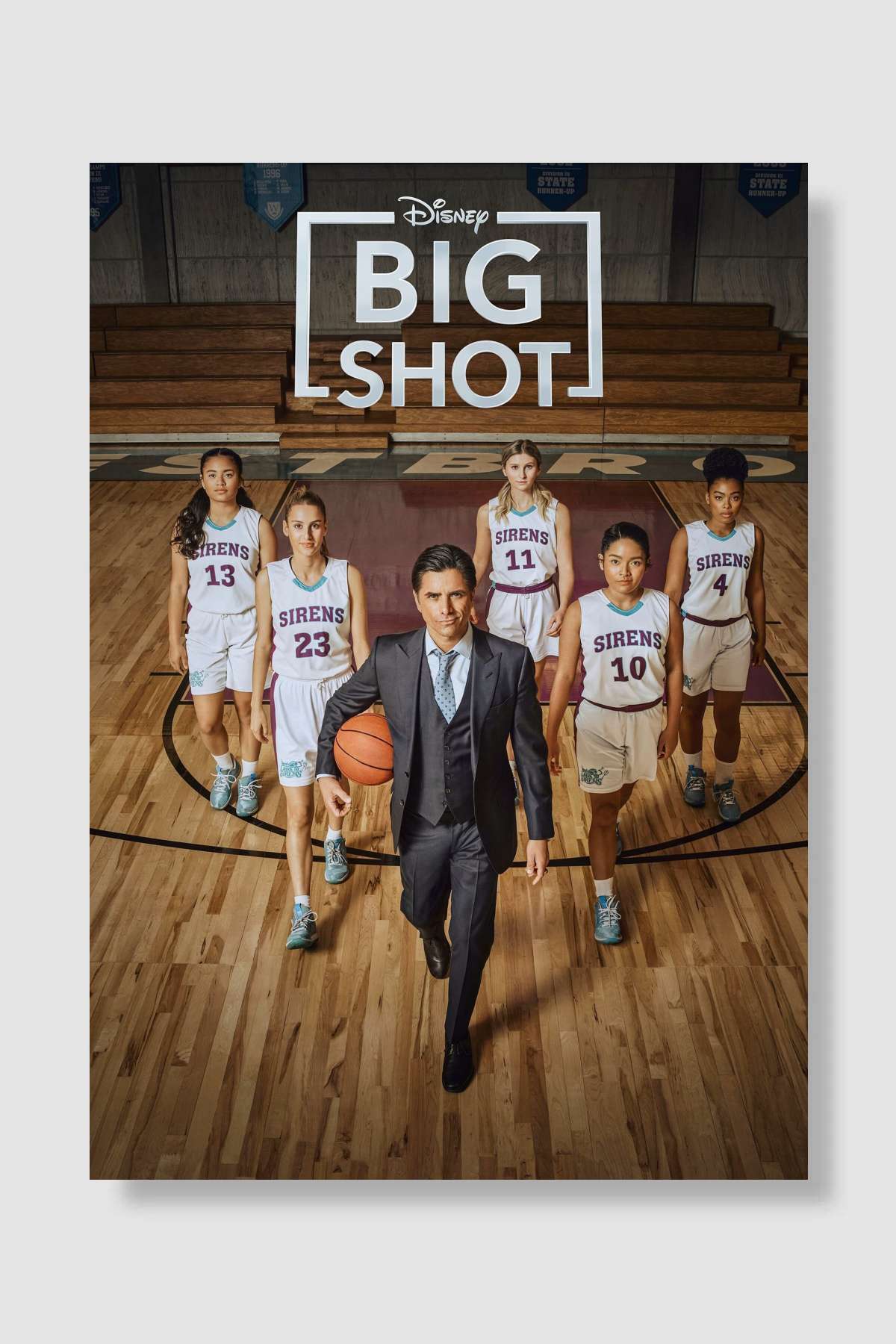 Big Shot Dizi Poster Çerçevesiz Yüksek Kalite Dizi Afiş Duvar Poster