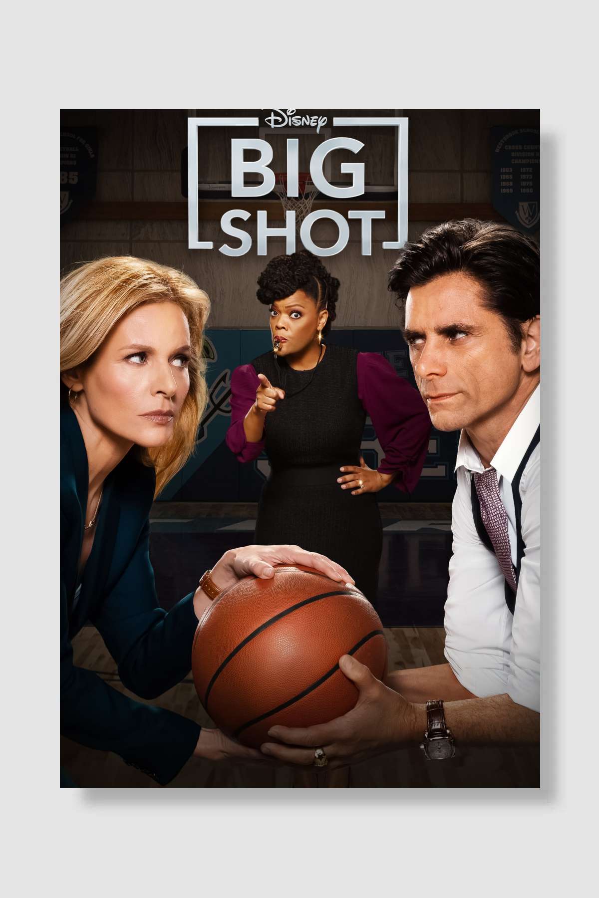 Big Shot Dizi Poster Çerçevesiz Yüksek Kalite Dizi Afiş Duvar Poster