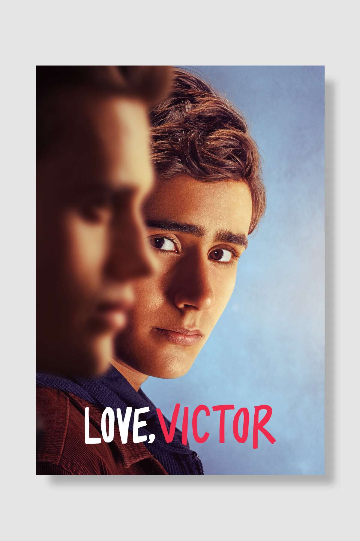 Love, Victor Dizi Poster Çerçevesiz Yüksek Kalite Dizi Afiş Duvar Poster