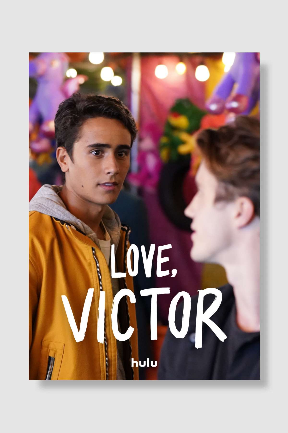 Love, Victor Dizi Poster Çerçevesiz Yüksek Kalite Dizi Afiş Duvar Poster