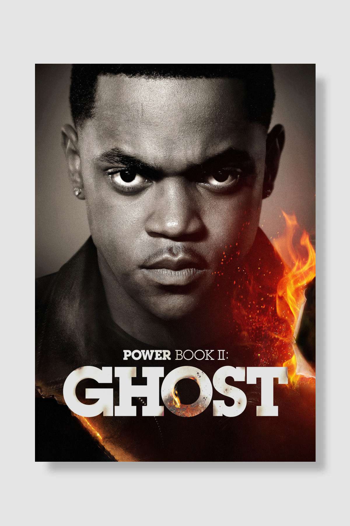 Power Book II: Ghost Dizi Poster Çerçevesiz Yüksek Kalite Dizi Afiş Duvar Poster