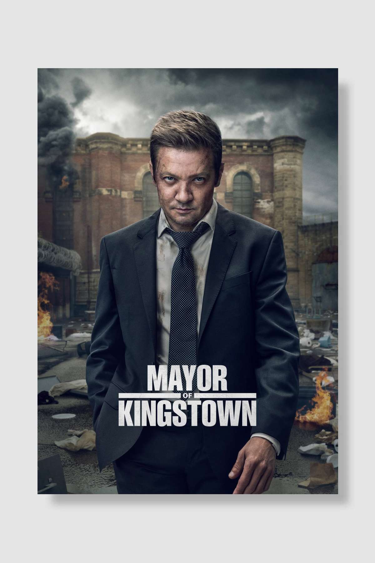 Mayor of Kingstown Dizi Poster Çerçevesiz Yüksek Kalite Dizi Afiş Duvar Poster