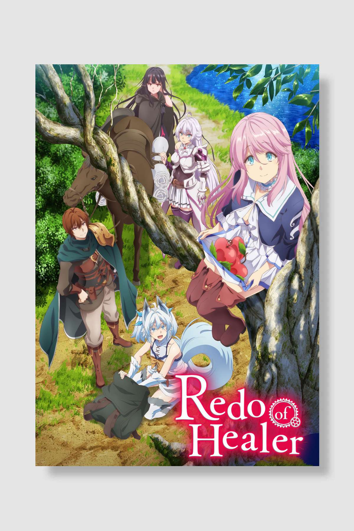 回復術士のやり直し Dizi Poster Çerçevesiz Yüksek Kalite Dizi Afiş Duvar Poster