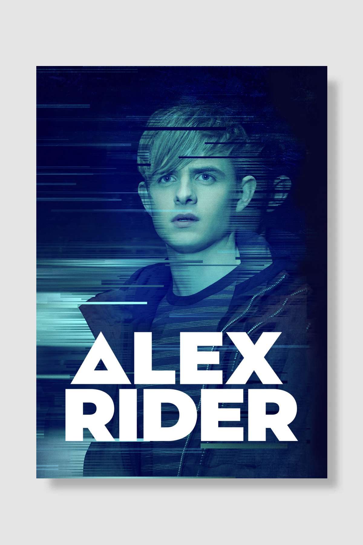 Alex Rider Dizi Poster Çerçevesiz Yüksek Kalite Dizi Afiş Duvar Poster