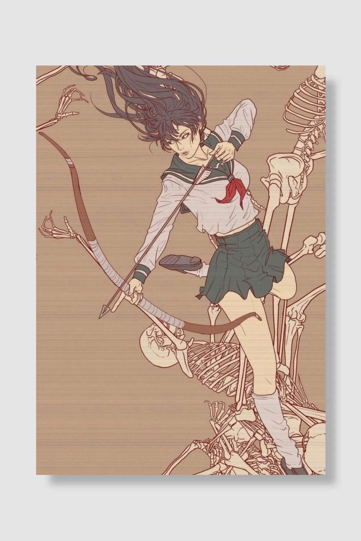 All of Us Are Dead - 지금 우리 학교는 Dizi Poster Çerçevesiz Yüksek Kalite Dizi Afiş Duvar Poster