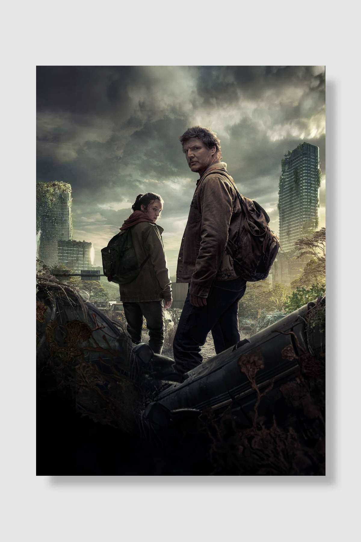 The Last of Us Dizi Poster Çerçevesiz Yüksek Kalite Dizi Afiş Duvar Poster