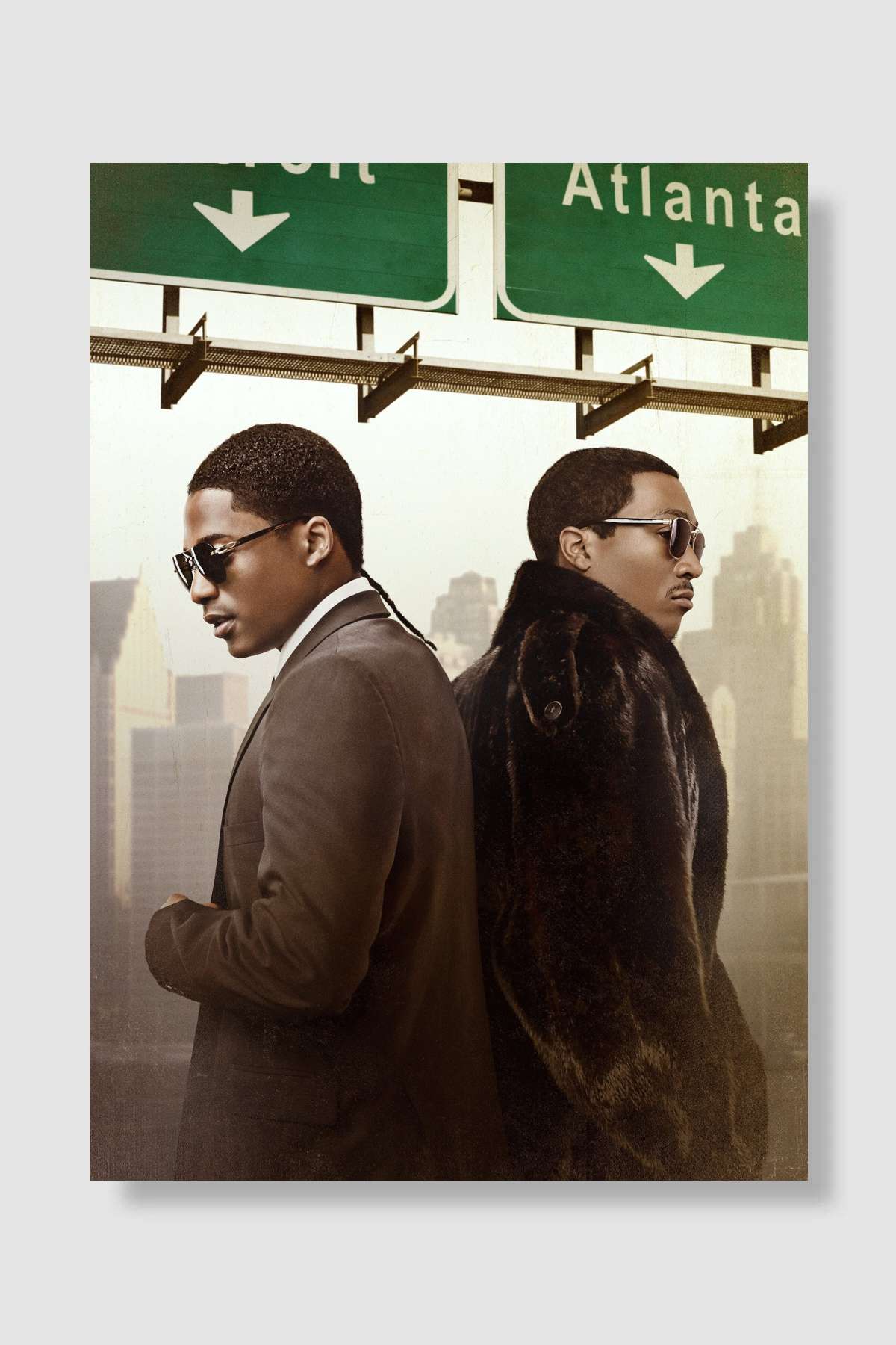 BMF Dizi Poster Çerçevesiz Yüksek Kalite Dizi Afiş Duvar Poster