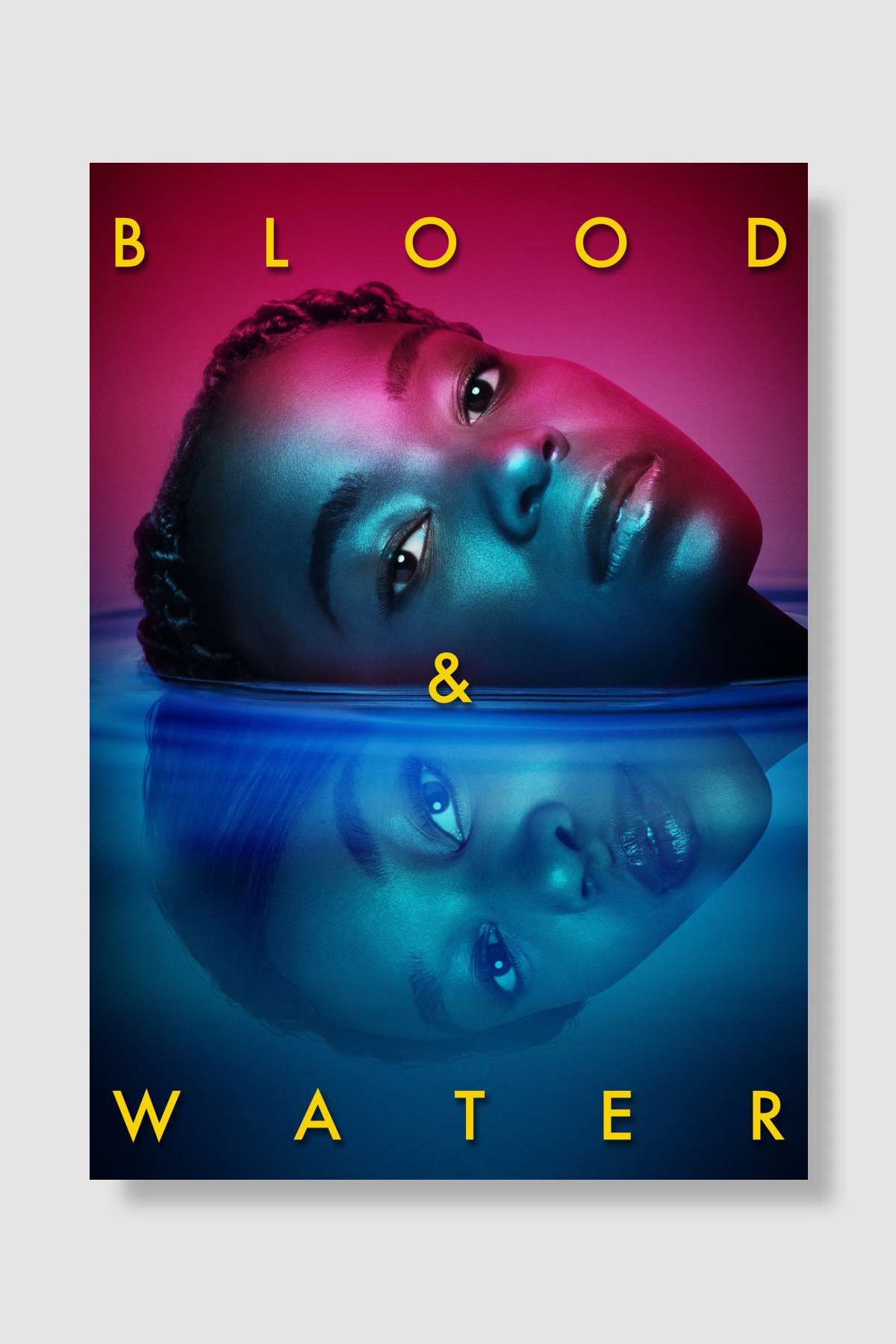 Blood & Water Dizi Poster Çerçevesiz Yüksek Kalite Dizi Afiş Duvar Poster