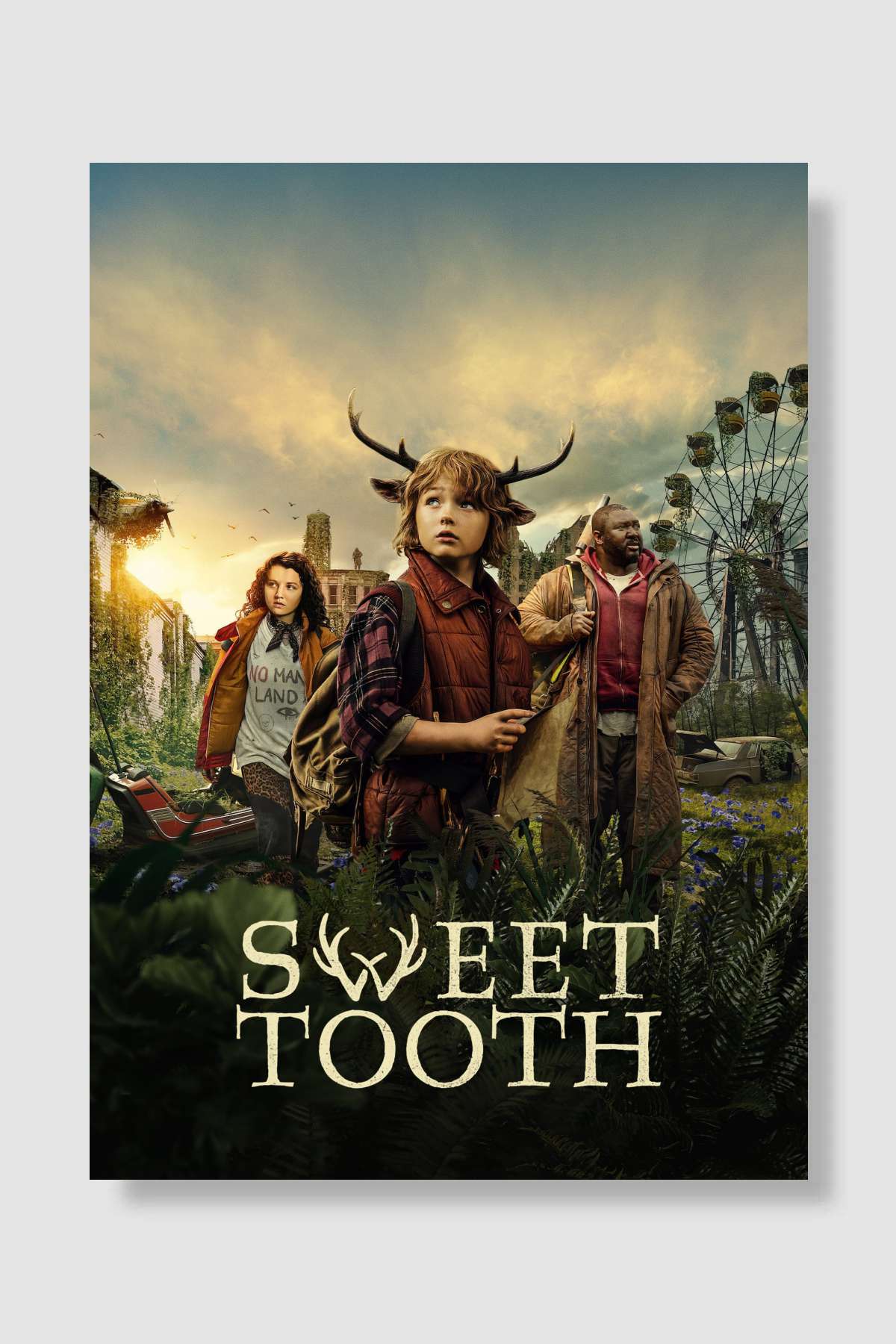 Sweet Tooth Dizi Poster Çerçevesiz Yüksek Kalite Dizi Afiş Duvar Poster