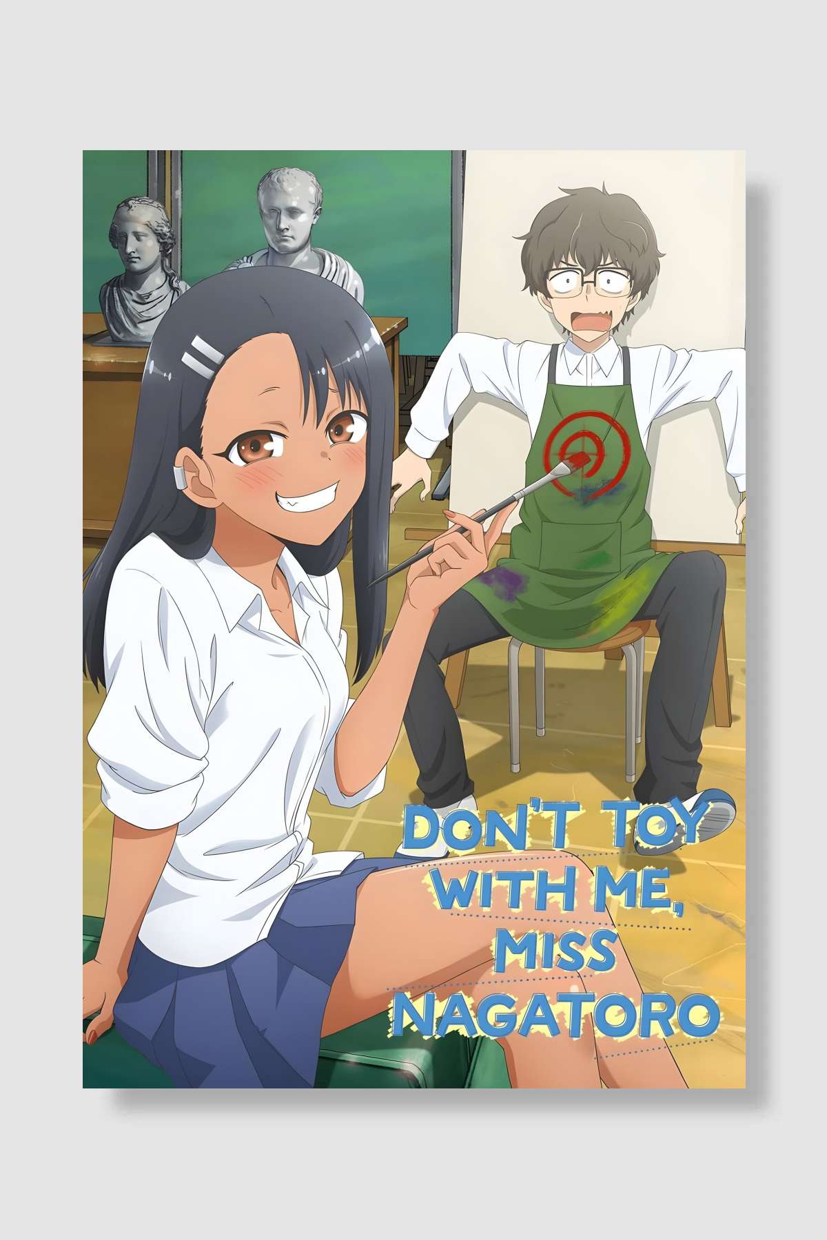 イジらないで、長瀞さん Dizi Poster Çerçevesiz Yüksek Kalite Dizi Afiş Duvar Poster