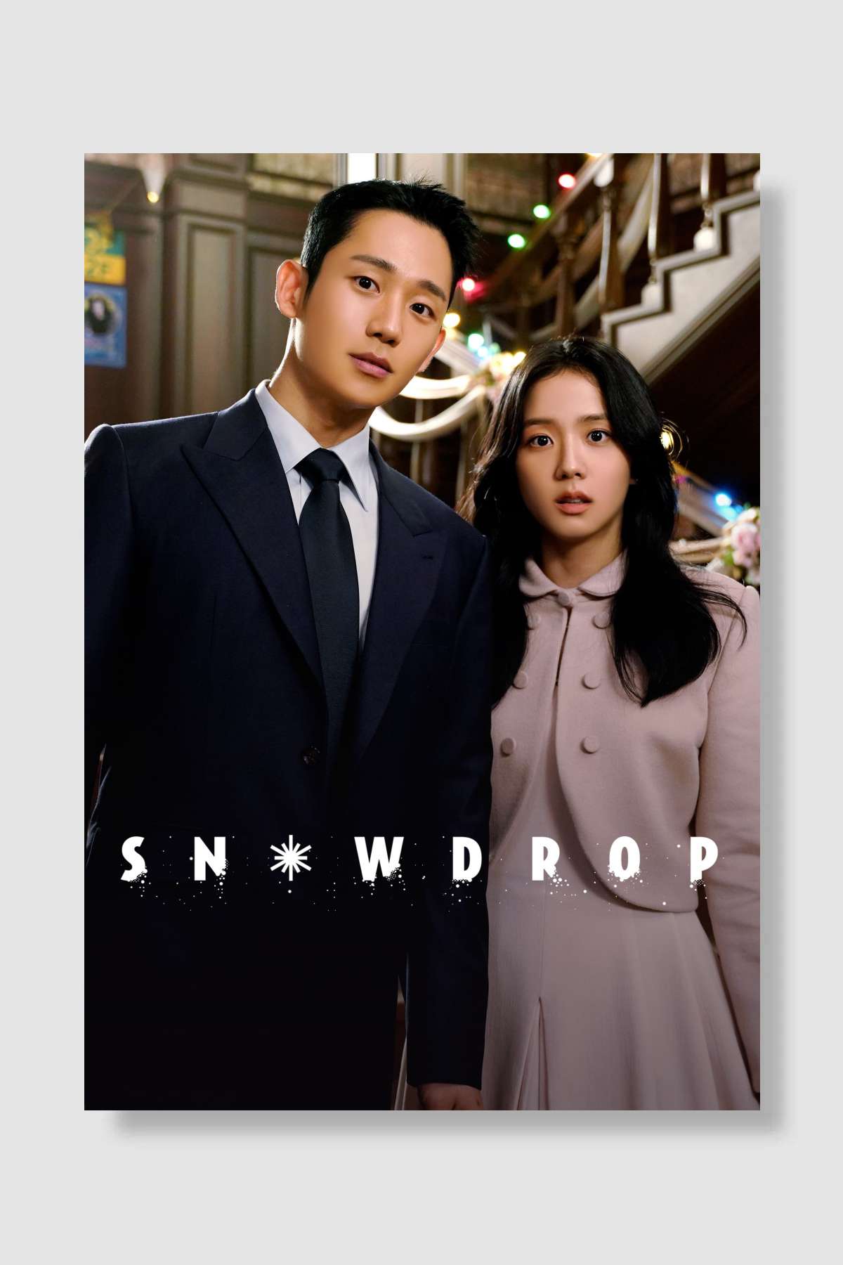 Snowdrop - 설강화 Dizi Poster Çerçevesiz Yüksek Kalite Dizi Afiş Duvar Poster
