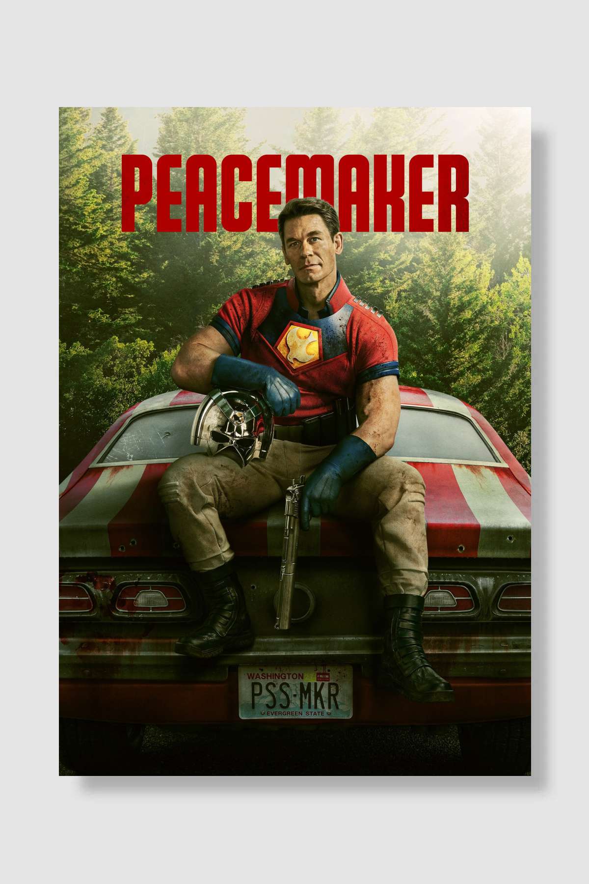 Peacemaker Dizi Poster Çerçevesiz Yüksek Kalite Dizi Afiş Duvar Poster