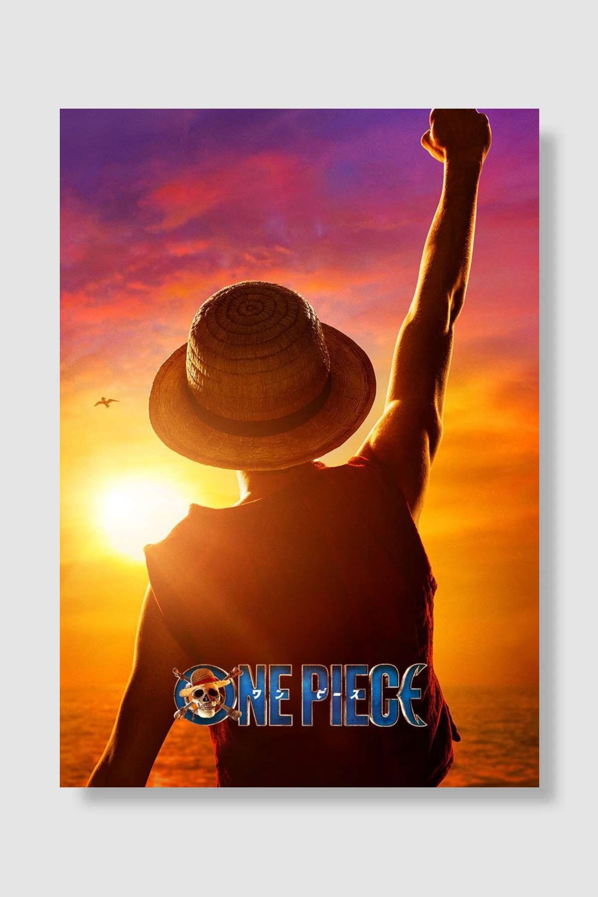 ONE PIECE Dizi Poster Çerçevesiz Yüksek Kalite Dizi Afiş Duvar Poster