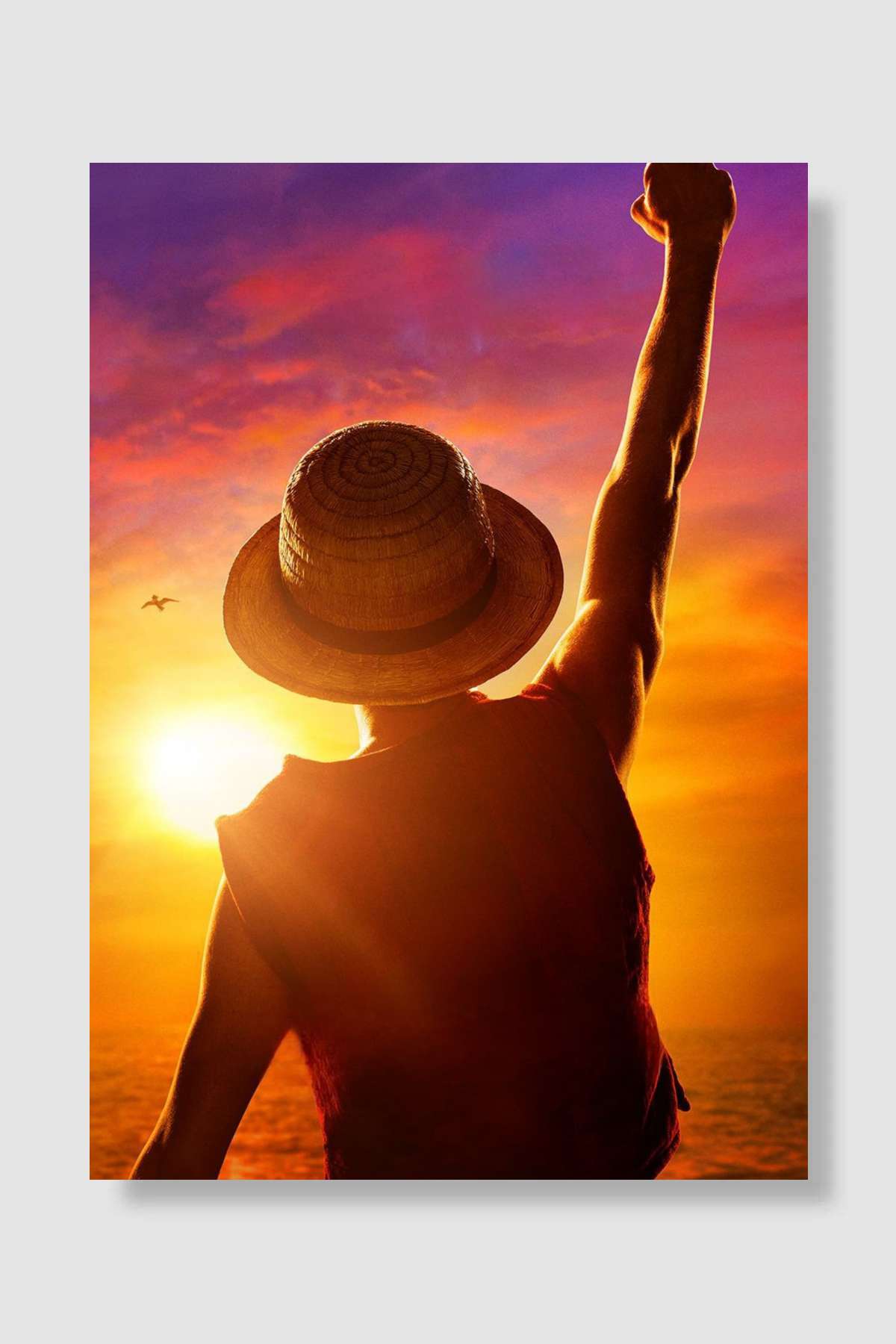 ONE PIECE Dizi Poster Çerçevesiz Yüksek Kalite Dizi Afiş Duvar Poster