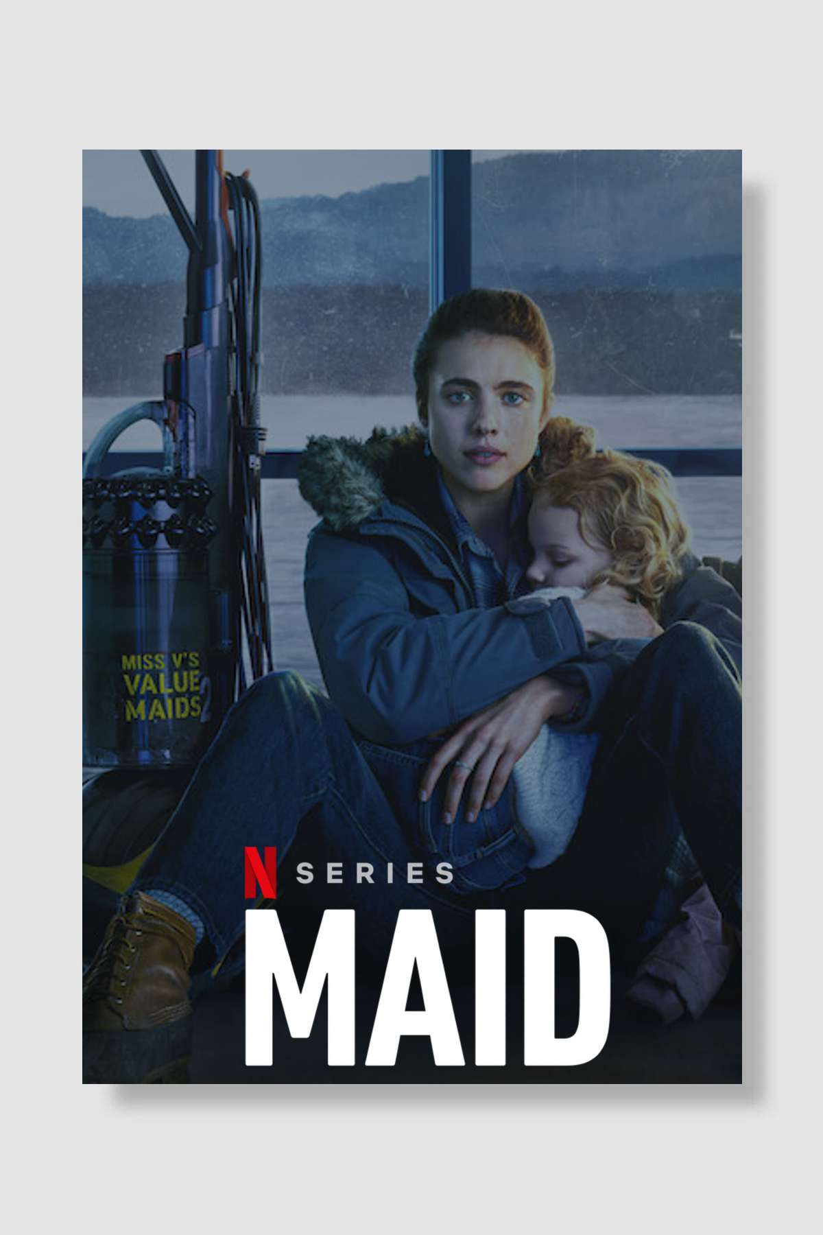 Maid Dizi Poster Çerçevesiz Yüksek Kalite Dizi Afiş Duvar Poster