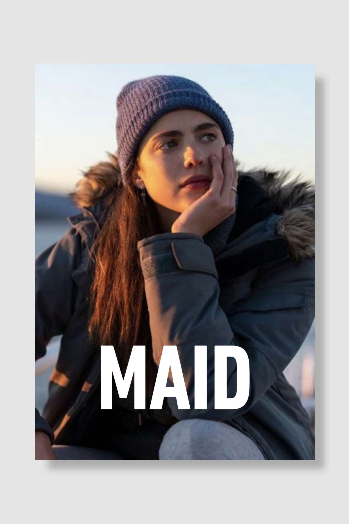 Maid Dizi Poster Çerçevesiz Yüksek Kalite Dizi Afiş Duvar Poster