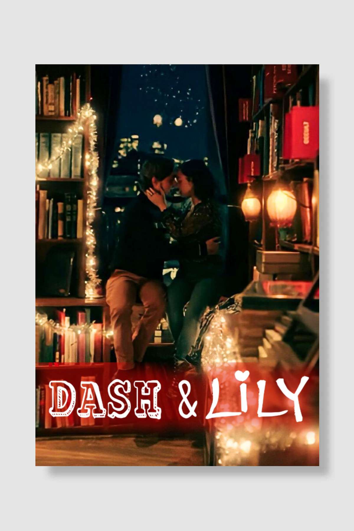 Bize Çıkan Yollar - Dash & Lily Dizi Poster Çerçevesiz Yüksek Kalite Dizi Afiş Duvar Poster