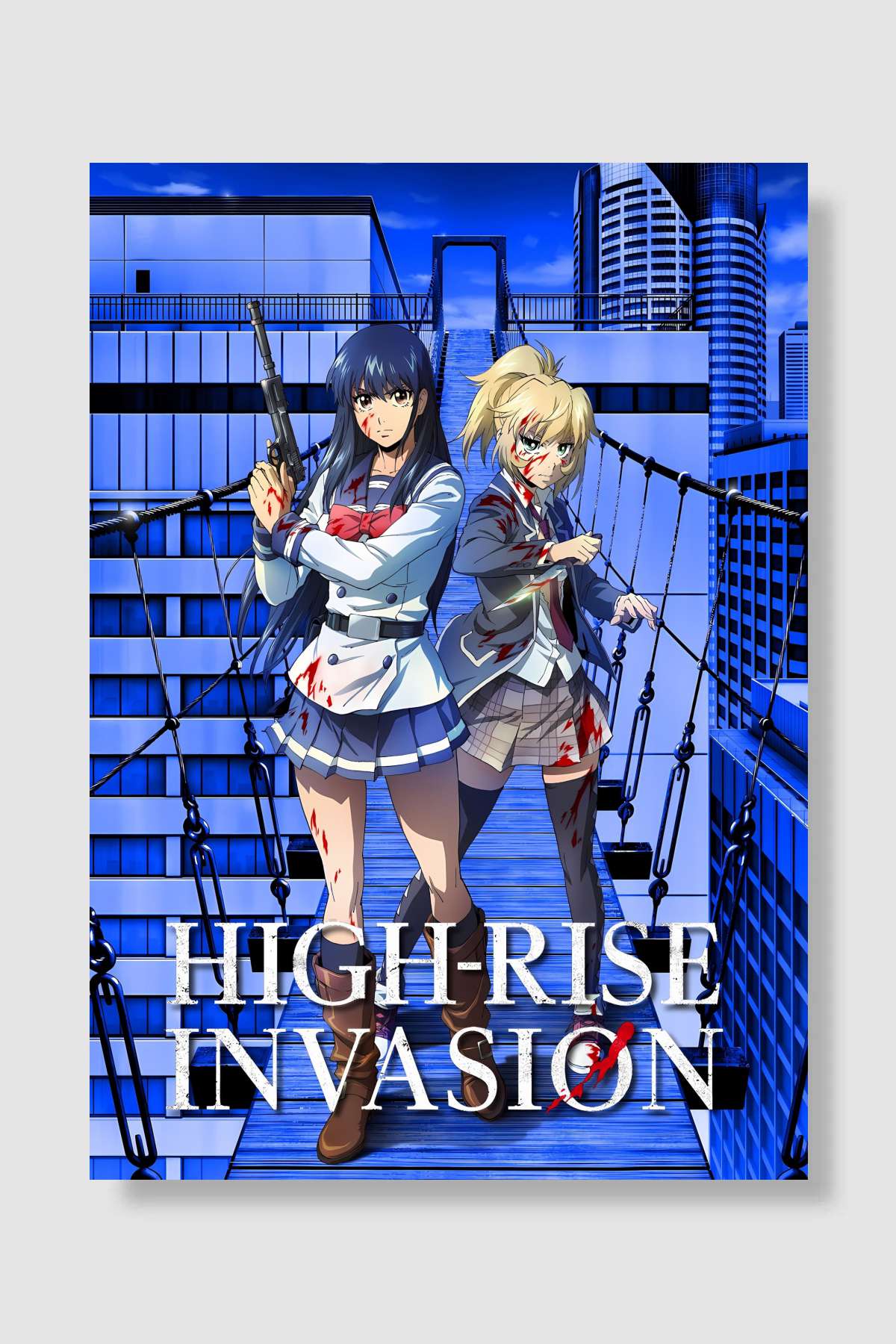 天空侵犯 Dizi Poster Çerçevesiz Yüksek Kalite Dizi Afiş Duvar Poster