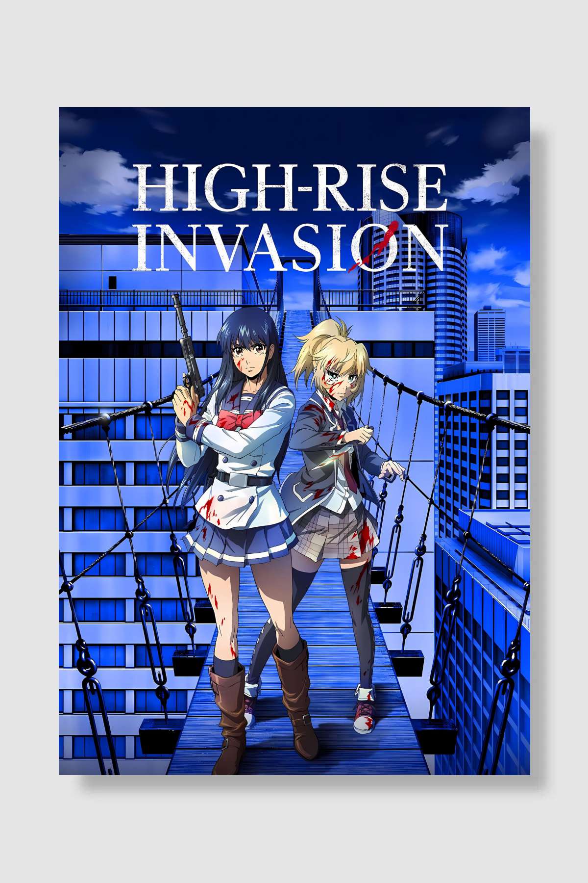 天空侵犯 Dizi Poster Çerçevesiz Yüksek Kalite Dizi Afiş Duvar Poster