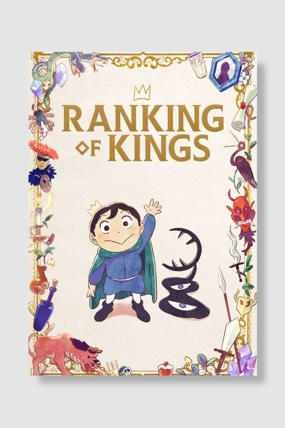 Krallar Sıralaması - 王様ランキング Dizi Poster Çerçevesiz Yüksek Kalite Dizi Afiş Duvar Poster