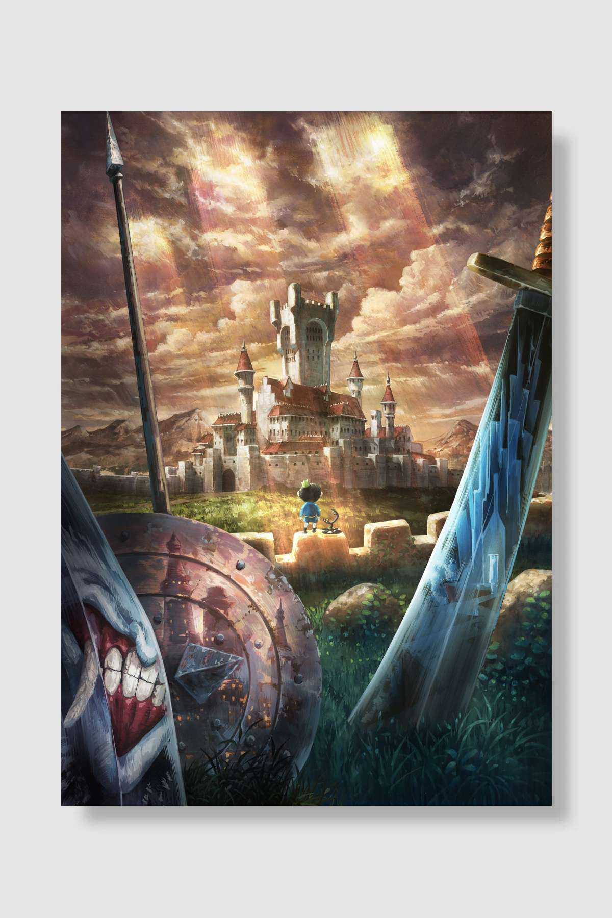 Krallar Sıralaması - 王様ランキング Dizi Poster Çerçevesiz Yüksek Kalite Dizi Afiş Duvar Poster