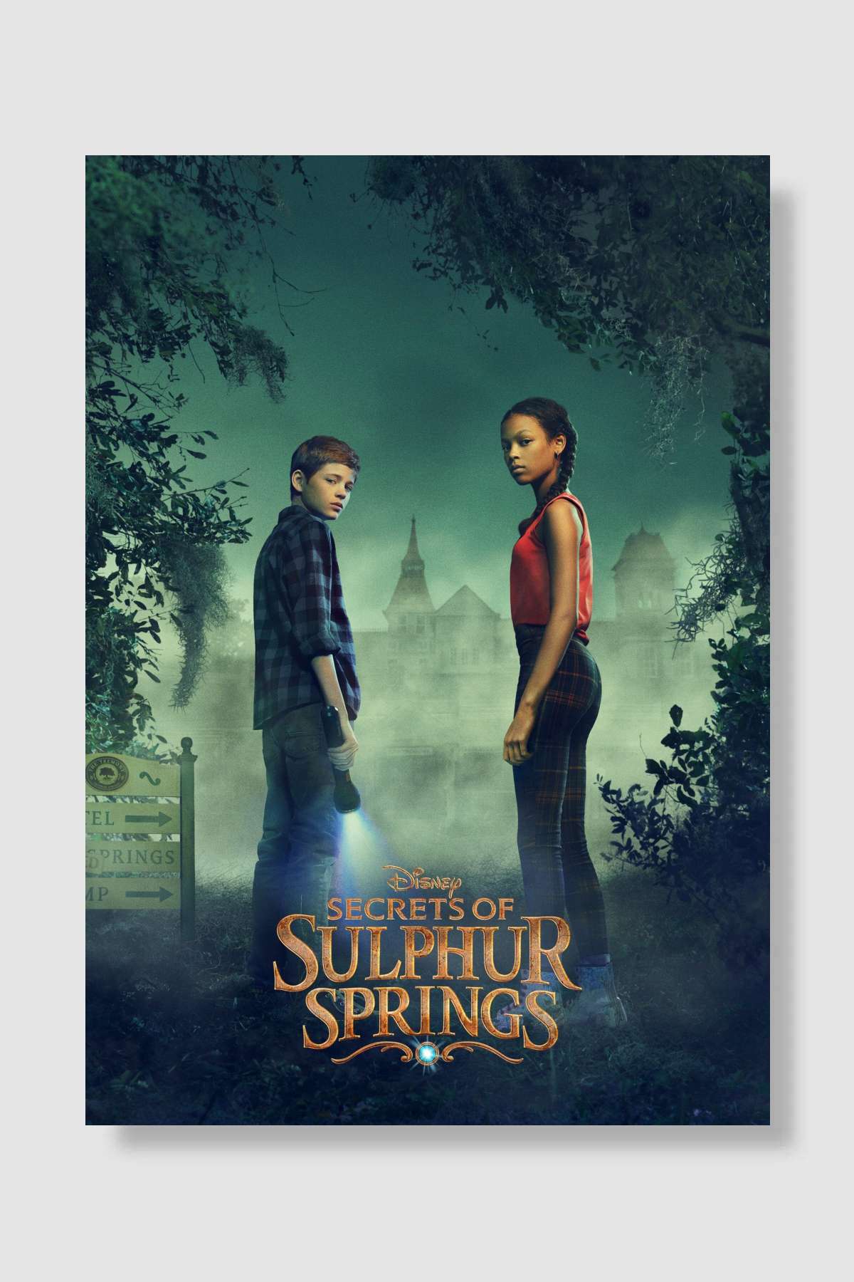 Sulphur Springs Sırları - Secrets of Sulphur Springs Dizi Poster Çerçevesiz Yüksek Kalite Dizi Afiş Duvar Poster