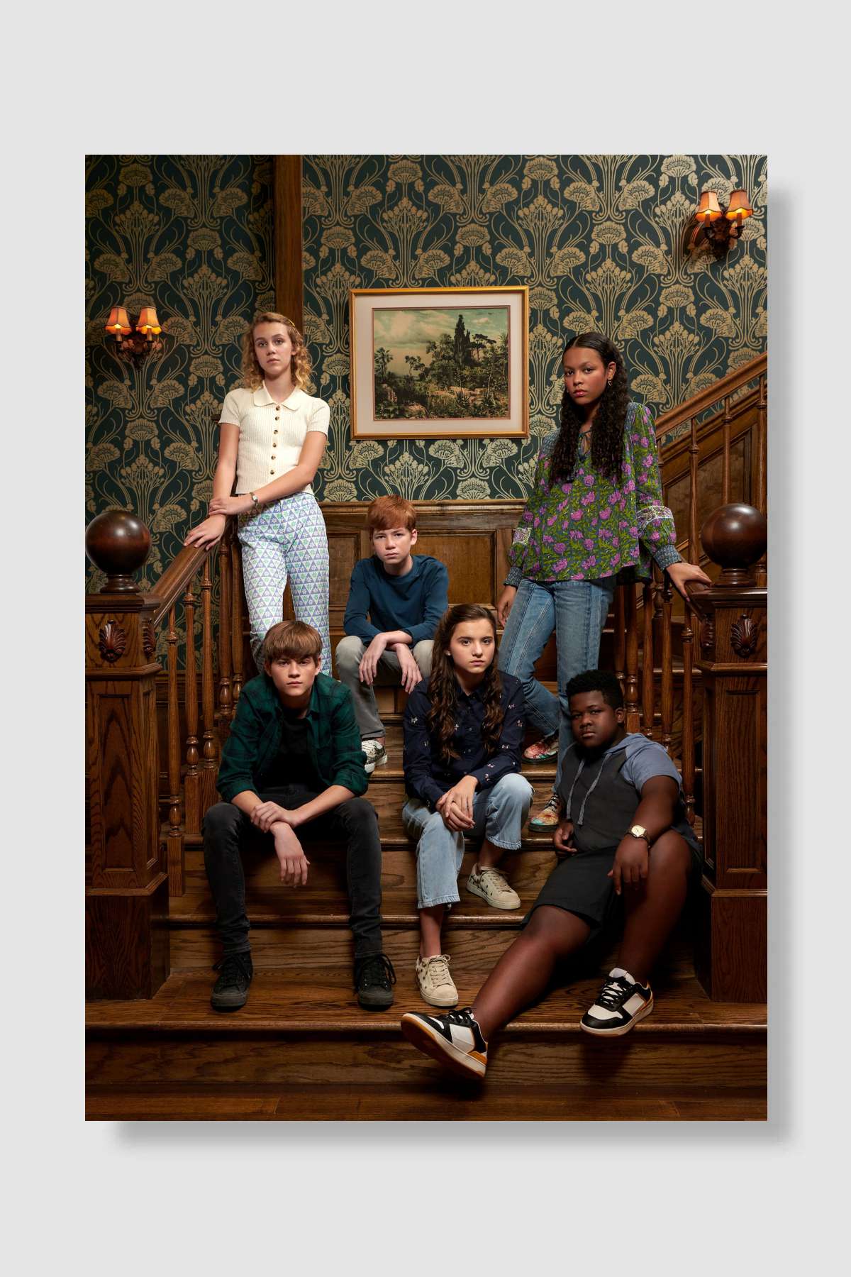 Sulphur Springs Sırları - Secrets of Sulphur Springs Dizi Poster Çerçevesiz Yüksek Kalite Dizi Afiş Duvar Poster