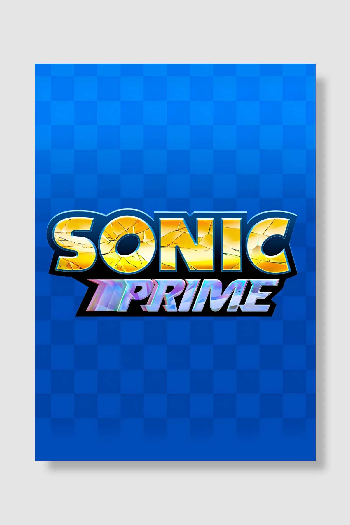 Sonic Prime Dizi Poster Çerçevesiz Yüksek Kalite Dizi Afiş Duvar Poster