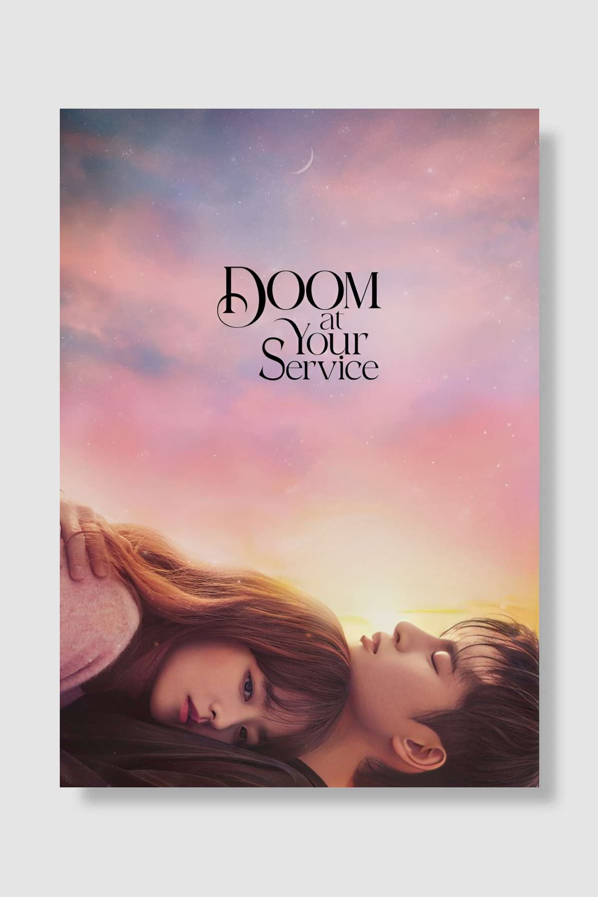 Doom at Your Service - 어느 날 우리 집 현관으로 멸망이 들어왔다 Dizi Poster Çerçevesiz Yüksek Kalite Dizi Afiş Duvar Poster