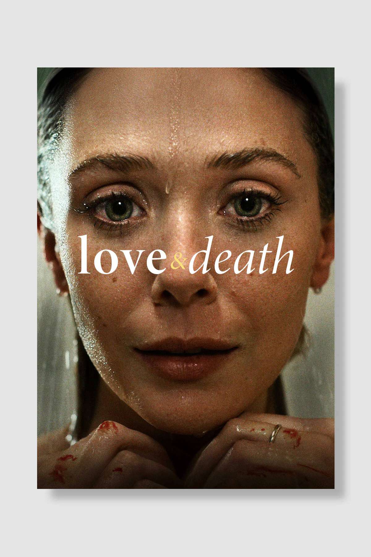 Love & Death Dizi Poster Çerçevesiz Yüksek Kalite Dizi Afiş Duvar Poster