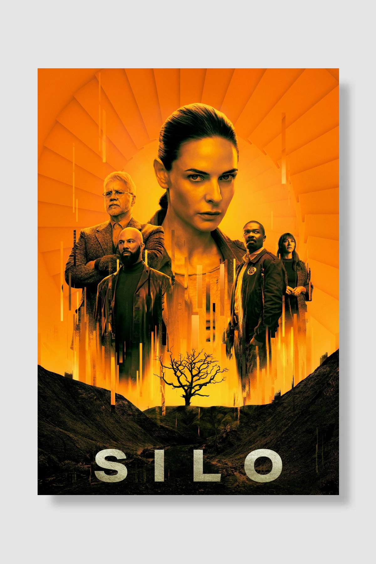 Silo Dizi Poster Çerçevesiz Yüksek Kalite Dizi Afiş Duvar Poster