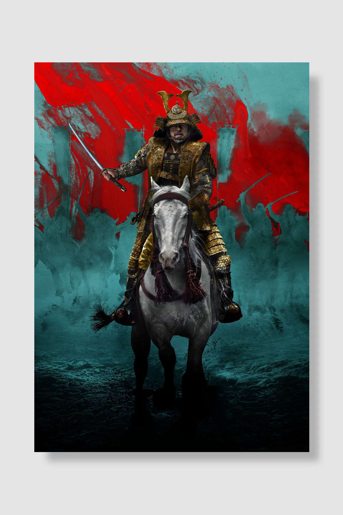 Shōgun Dizi Poster Çerçevesiz Yüksek Kalite Dizi Afiş Duvar Poster