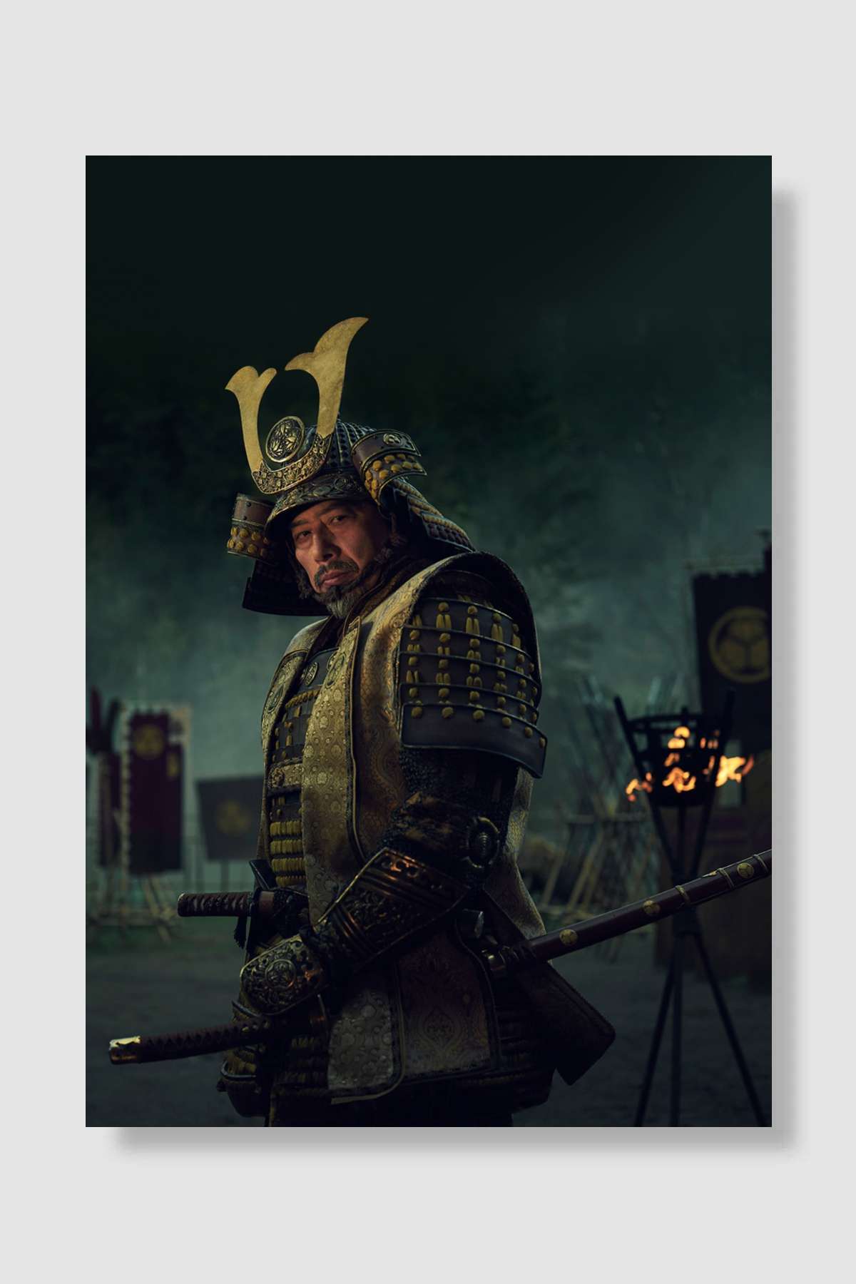 Shōgun Dizi Poster Çerçevesiz Yüksek Kalite Dizi Afiş Duvar Poster