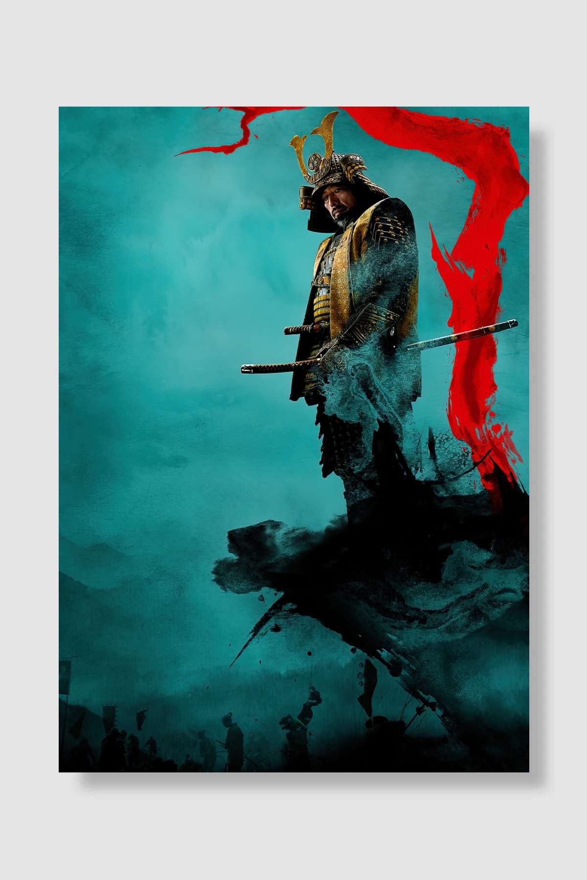 Shōgun Dizi Poster Çerçevesiz Yüksek Kalite Dizi Afiş Duvar Poster