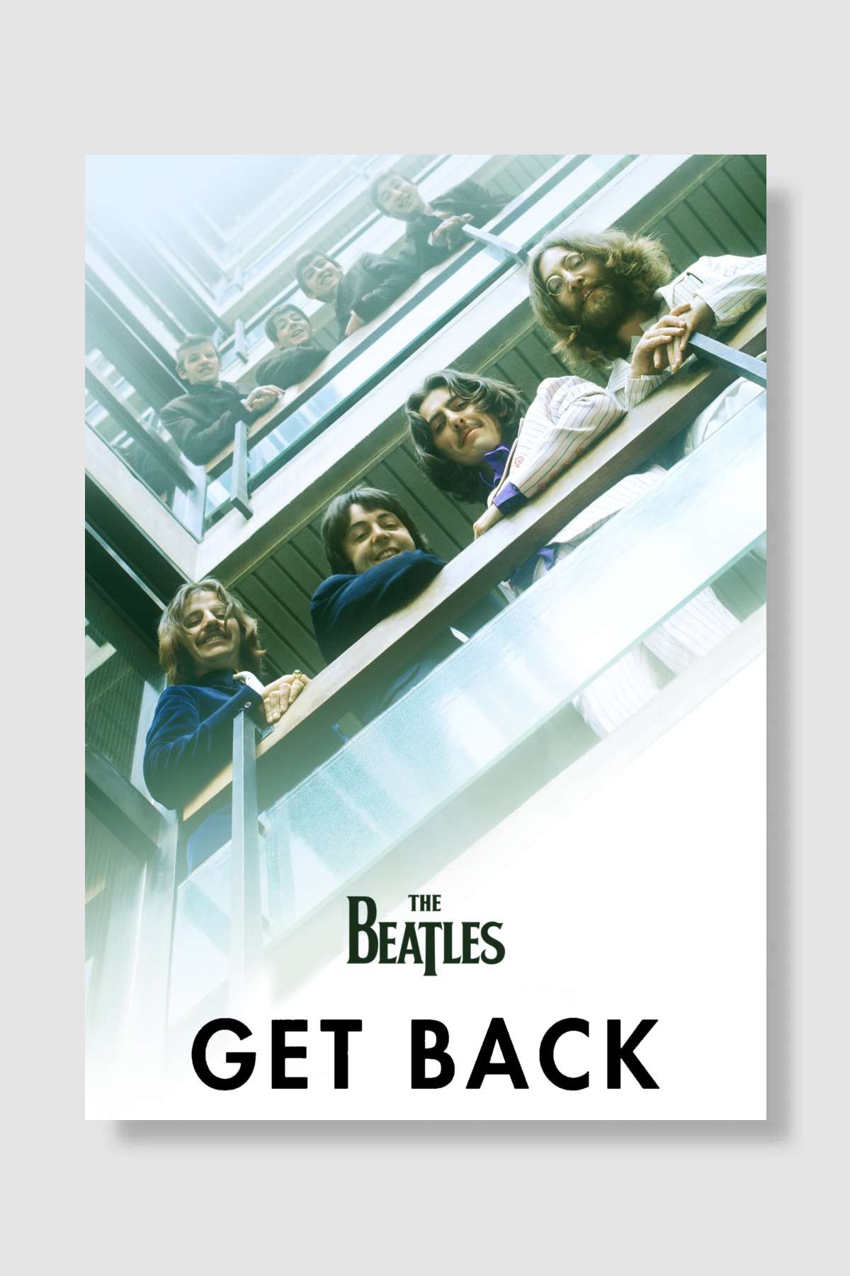 The Beatles: Get Back Dizi Poster Çerçevesiz Yüksek Kalite Dizi Afiş Duvar Poster