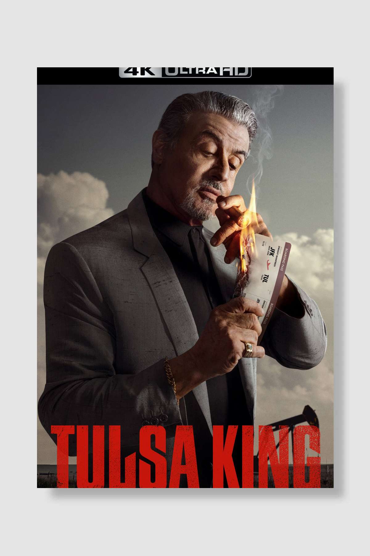 Tulsa King Dizi Poster Çerçevesiz Yüksek Kalite Dizi Afiş Duvar Poster
