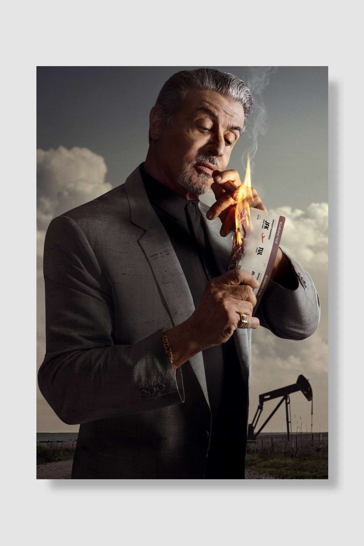 Tulsa King Dizi Poster Çerçevesiz Yüksek Kalite Dizi Afiş Duvar Poster