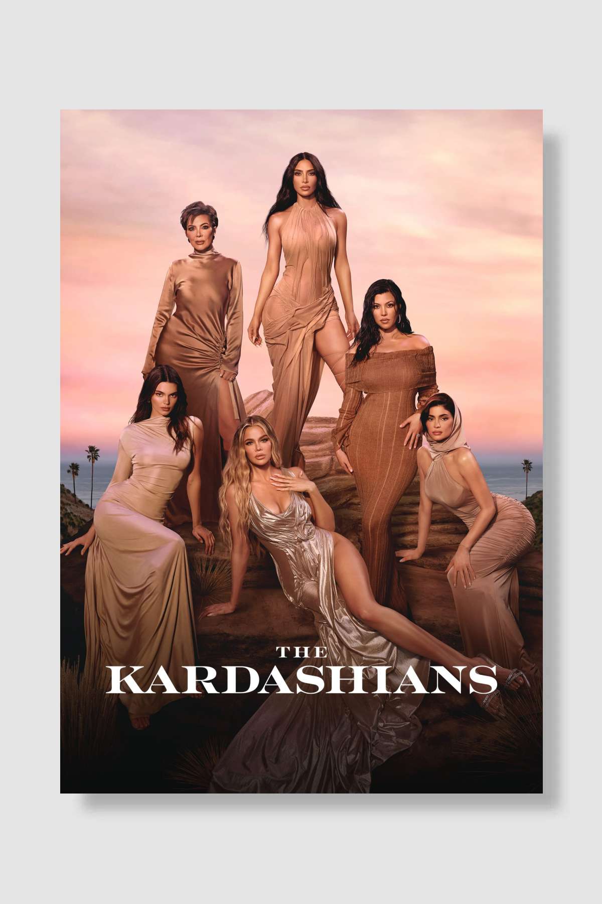 The Kardashians Dizi Poster Çerçevesiz Yüksek Kalite Dizi Afiş Duvar Poster