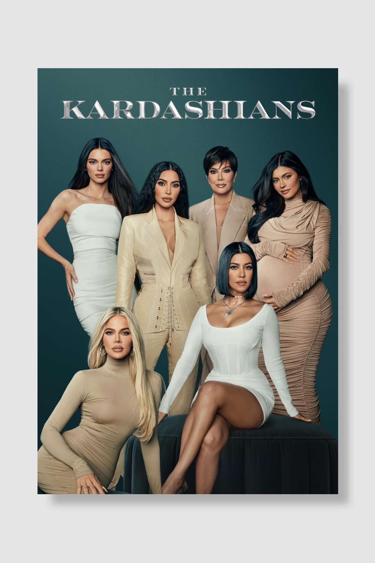 The Kardashians Dizi Poster Çerçevesiz Yüksek Kalite Dizi Afiş Duvar Poster