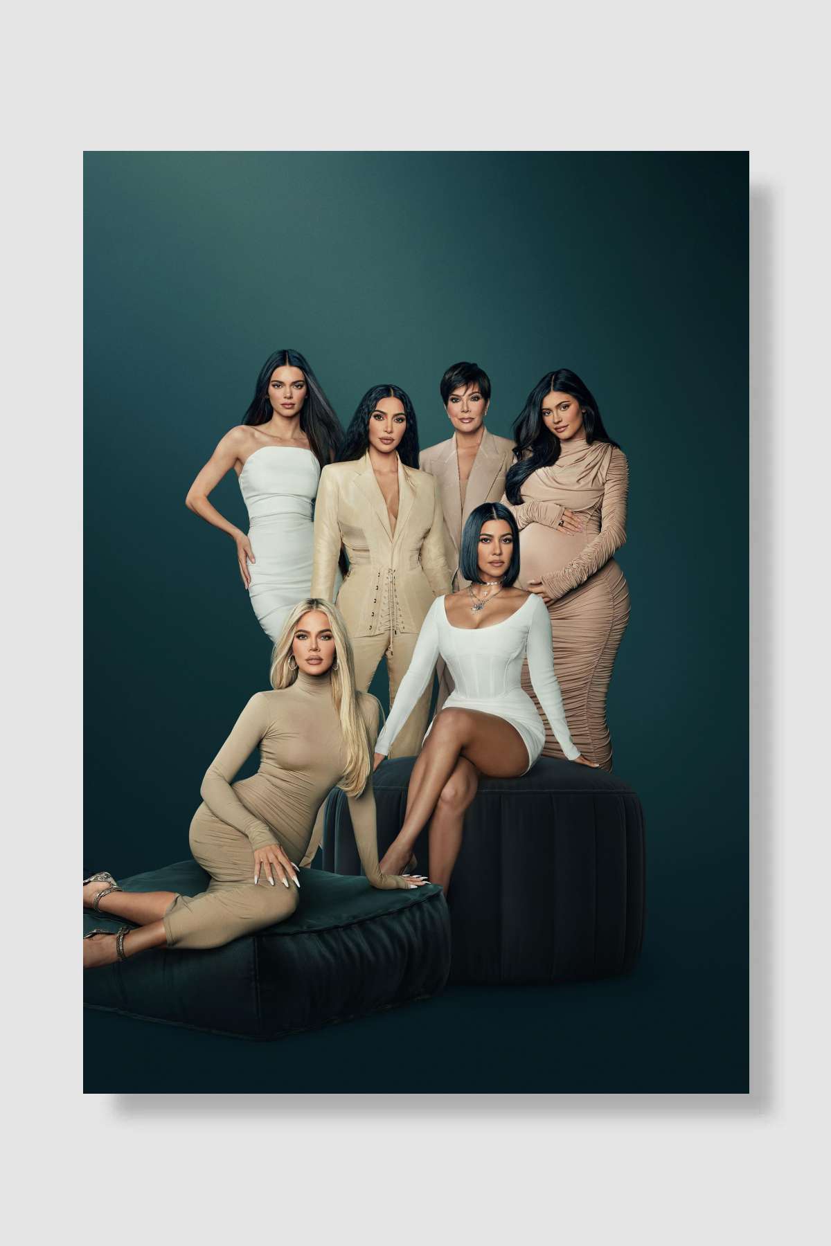 The Kardashians Dizi Poster Çerçevesiz Yüksek Kalite Dizi Afiş Duvar Poster