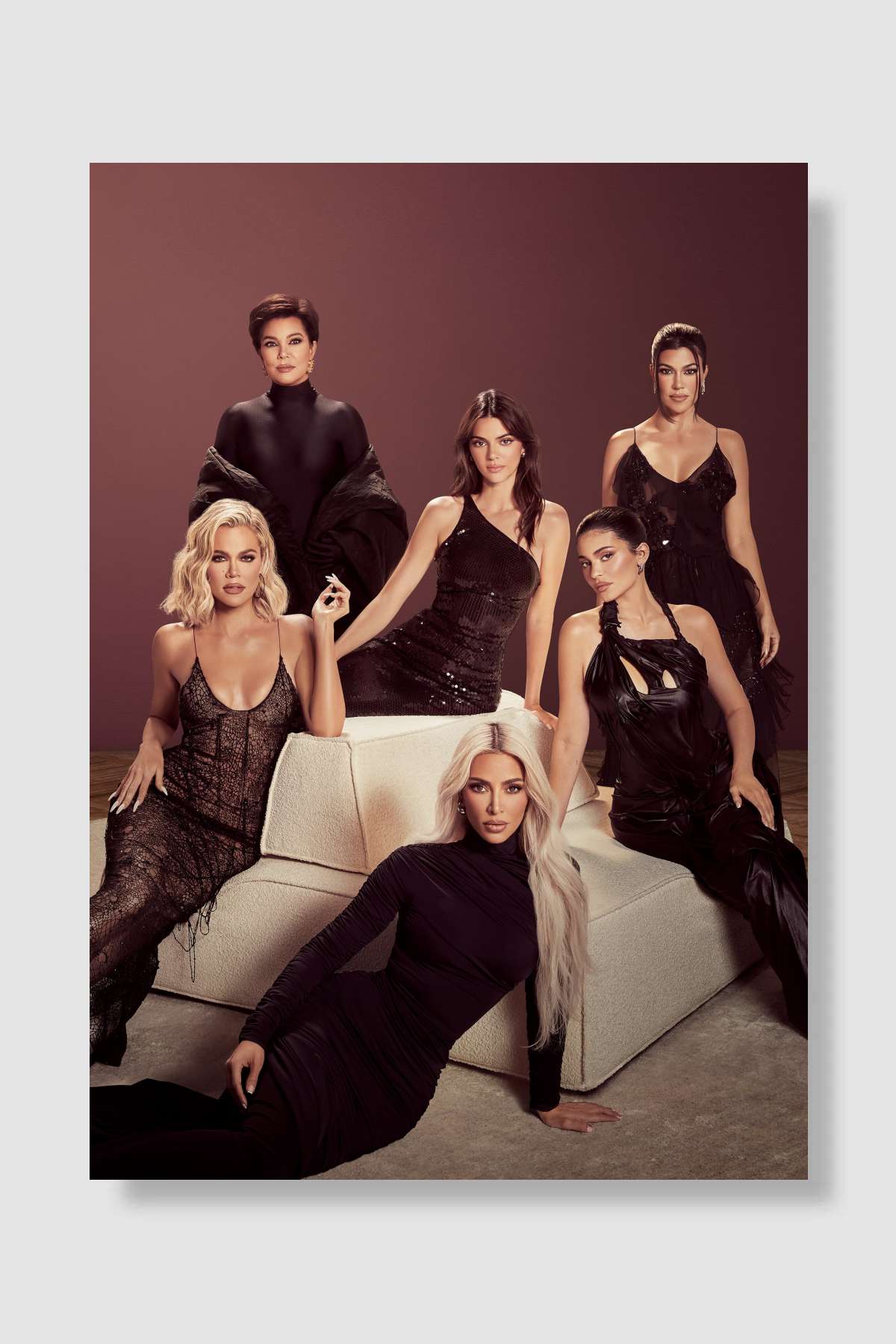 The Kardashians Dizi Poster Çerçevesiz Yüksek Kalite Dizi Afiş Duvar Poster