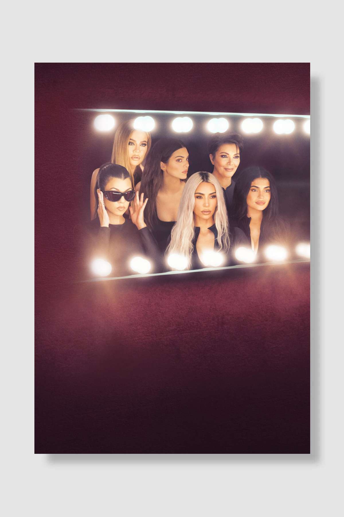 The Kardashians Dizi Poster Çerçevesiz Yüksek Kalite Dizi Afiş Duvar Poster