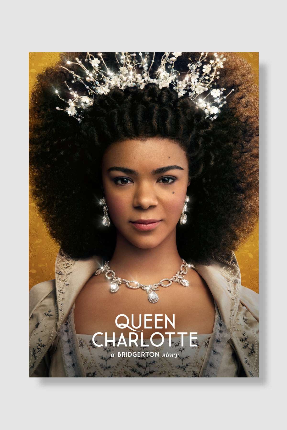 Queen Charlotte: A Bridgerton Story Dizi Poster Çerçevesiz Yüksek Kalite Dizi Afiş Duvar Poster