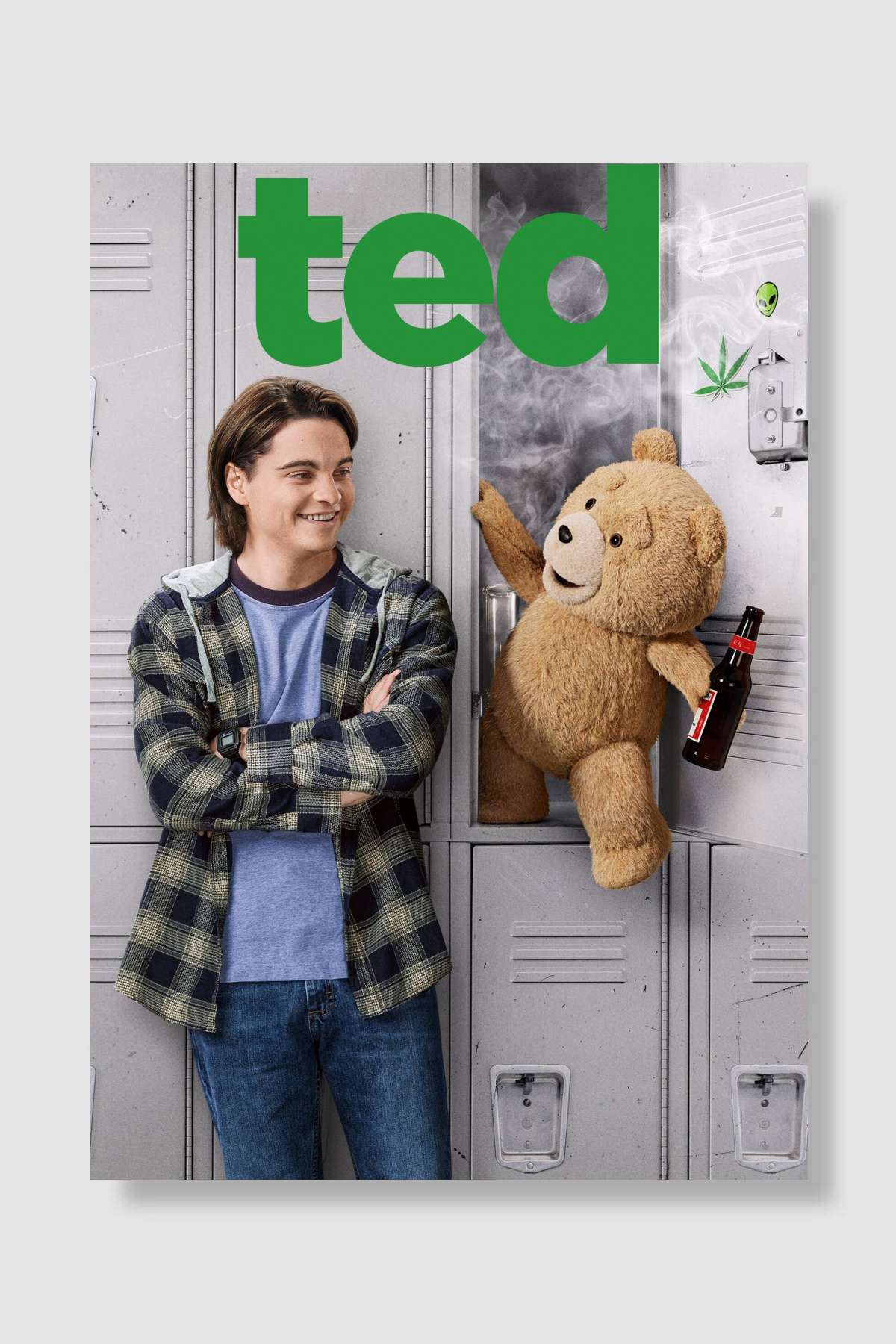 ted Dizi Poster Çerçevesiz Yüksek Kalite Dizi Afiş Duvar Poster