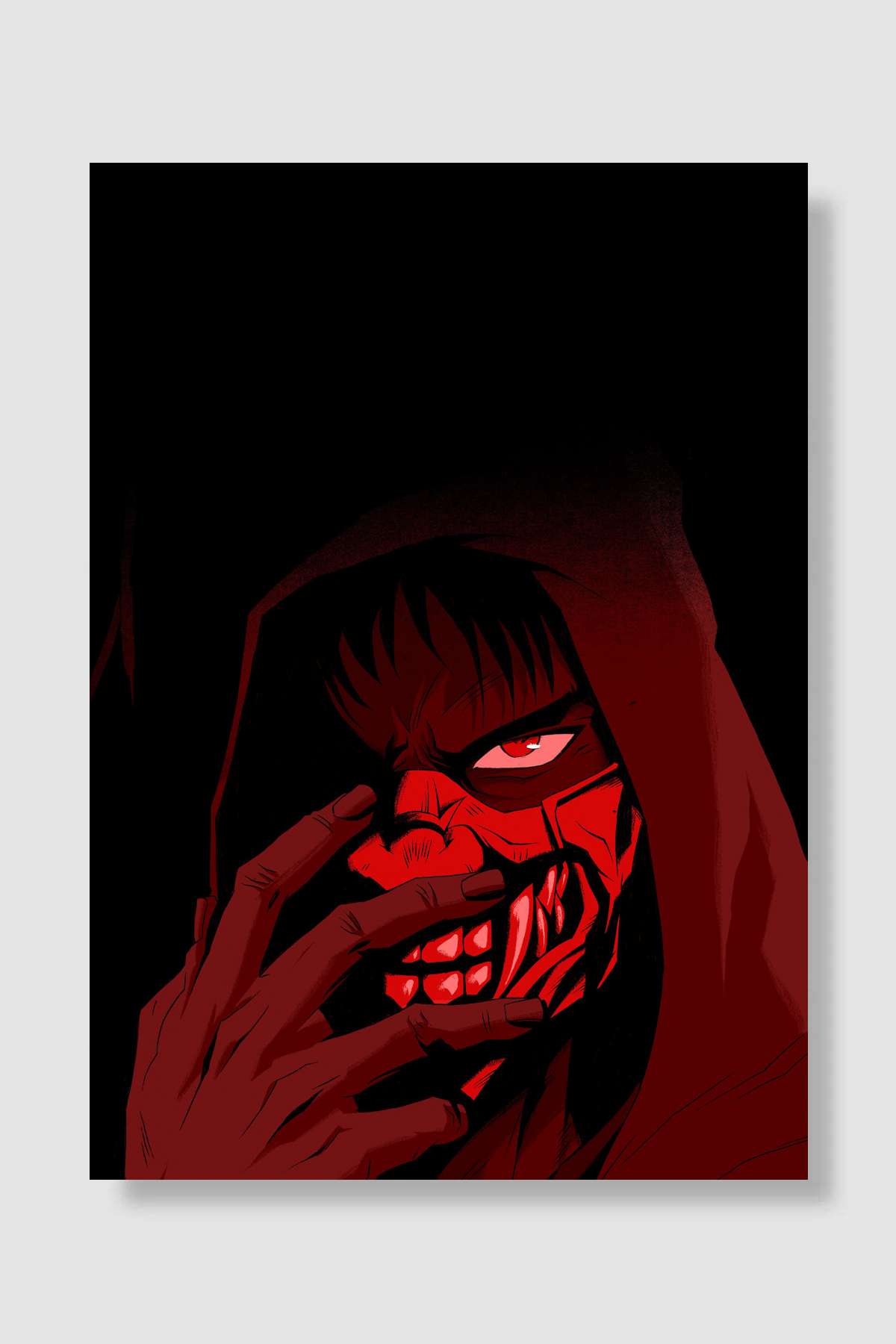 Ninja Kamui Dizi Poster Çerçevesiz Yüksek Kalite Dizi Afiş Duvar Poster