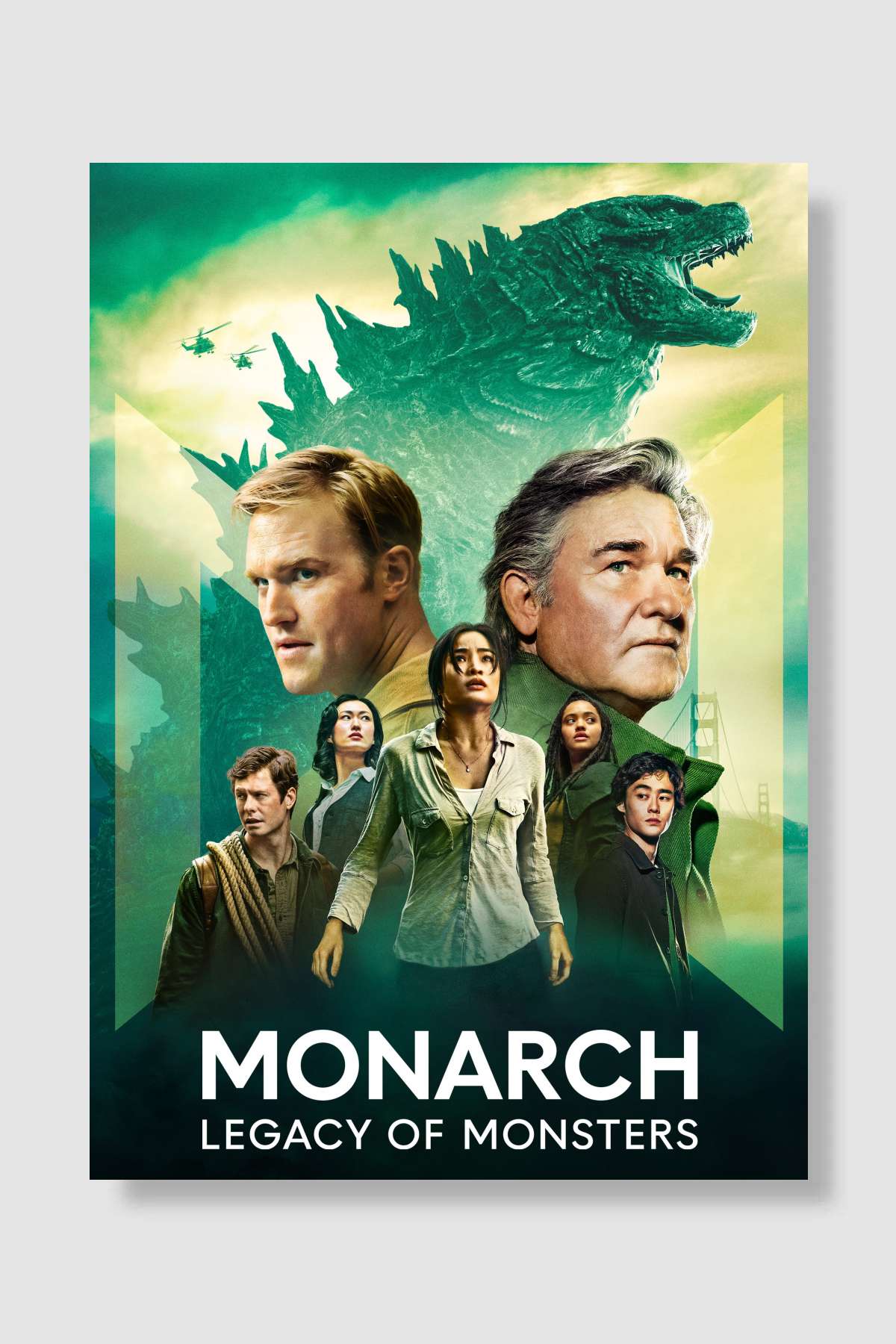 Monarch: Legacy of Monsters Dizi Poster Çerçevesiz Yüksek Kalite Dizi Afiş Duvar Poster