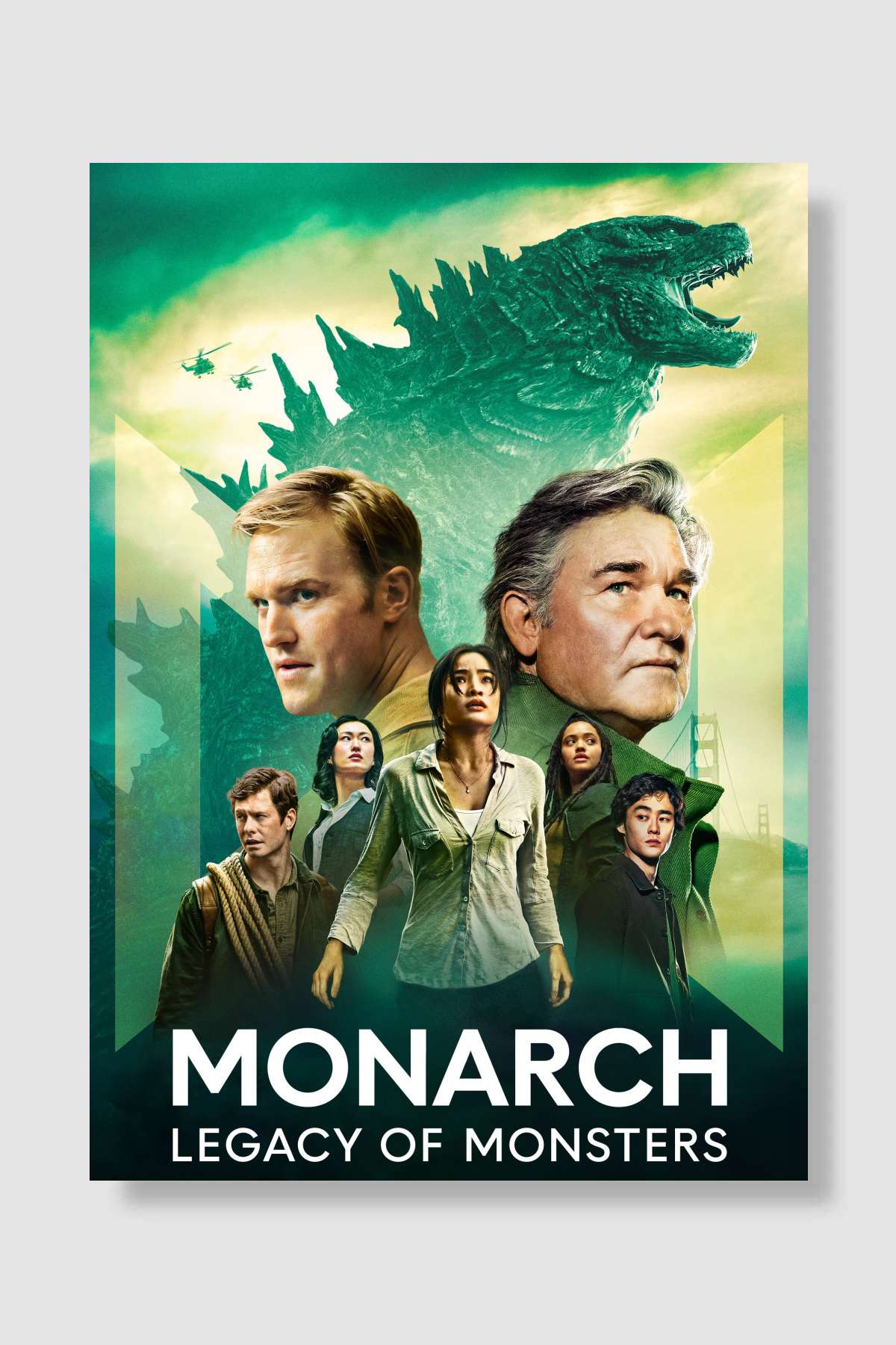 Monarch: Legacy of Monsters Dizi Poster Çerçevesiz Yüksek Kalite Dizi Afiş Duvar Poster