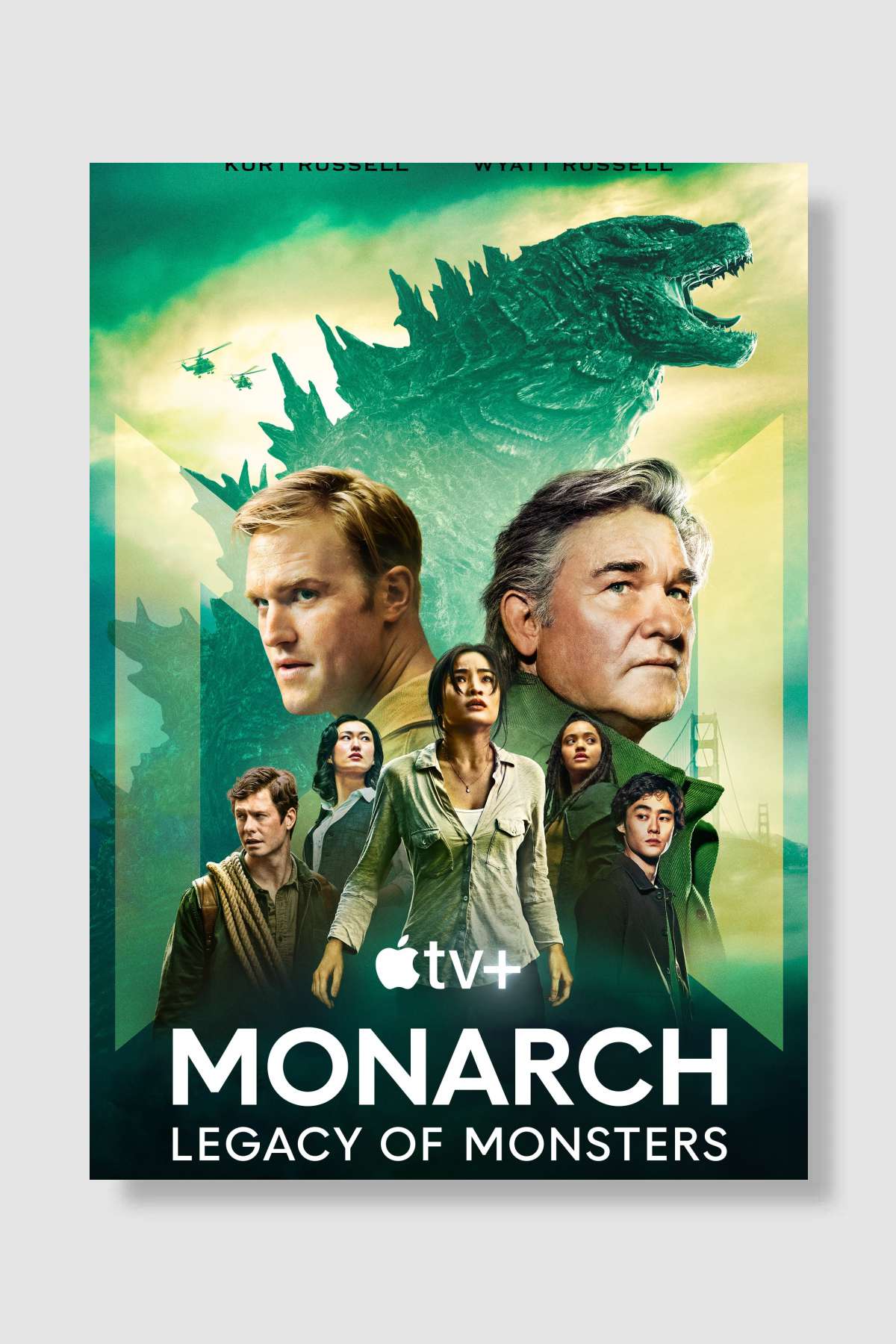Monarch: Legacy of Monsters Dizi Poster Çerçevesiz Yüksek Kalite Dizi Afiş Duvar Poster