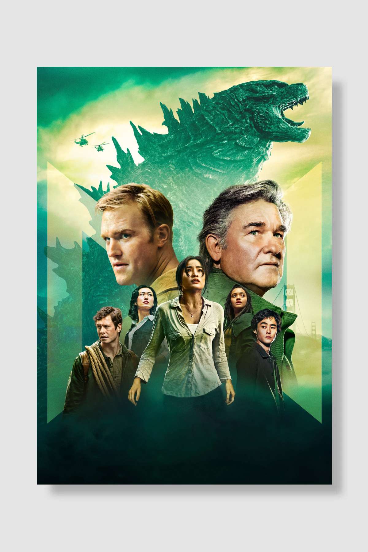 Monarch: Legacy of Monsters Dizi Poster Çerçevesiz Yüksek Kalite Dizi Afiş Duvar Poster